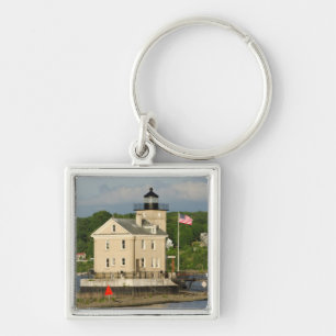 VS, New York, Kingston, Hudson River. Rondout Sleutelhanger