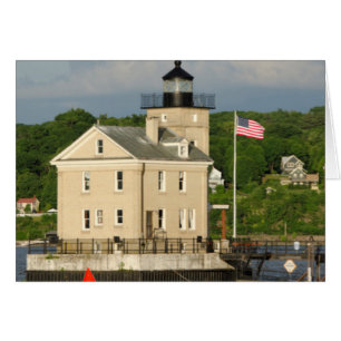 VS, New York, Kingston, Hudsonrivier. Rondout