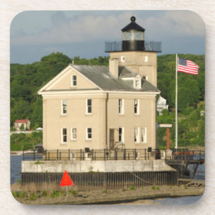 VS, New York, Kingston, Hudsonrivier. Rondout Onderzetter