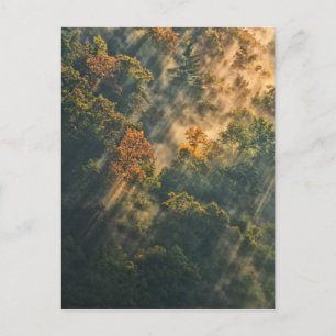 VS, New York, Letchworth State Park. Zonsopgang Briefkaart