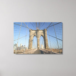 VS, New York, New York City, Brooklyn: Canvas Afdruk