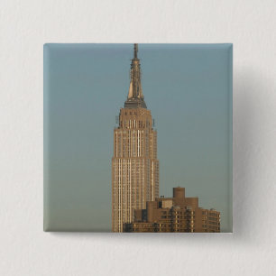 VS, New York, New York City, Manhattan: 7 Vierkante Button 5,1 Cm