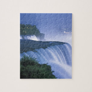 VS, New York, Niagara Falls. Amerikaanse waterval Legpuzzel
