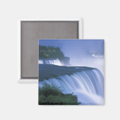 VS, New York, Niagara Herfsten. Amerikaanse Herfst Magneet (Voorkant / Achterkant)