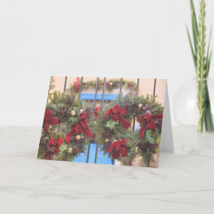 VS, Nieuw-Mexico, Santa Fe: Canyon Road Gallery 3 Feestdagen Kaart