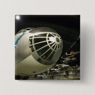 VS, Ohio, Dayton: US Air Force Museum en Vierkante Button 5,1 Cm