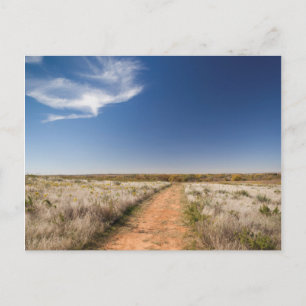 VS, Oklahoma, Black Kettle National Grasslands Briefkaart