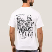 VS: Oom Sam is hier T-shirt (Achterkant)