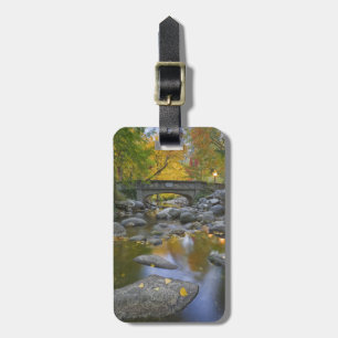 VS, Oregon, Ashland, Lithia Park. Herfst Bagagelabel