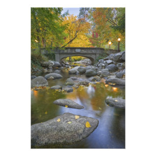VS, Oregon, Ashland, Lithia Park. Herfst Foto Afdruk