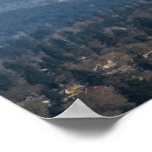 VS, Oregon, berg Hood in de winter Poster (Hoek)