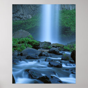 VS, Oregon, Columbia Gorge, Latourell Falls Poster