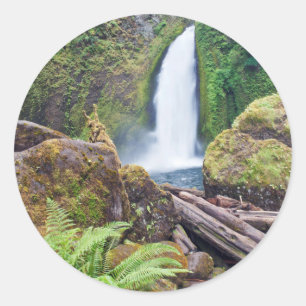 VS, Oregon, Columbia River Gorge, Wahclella Ronde Sticker
