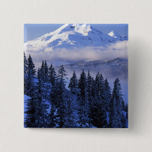 VS, Oregon, Deschutes National Forest, Zuid Vierkante Button 5,1 Cm