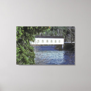 VS, Oregon. Een pick-up die de Canvas Afdruk