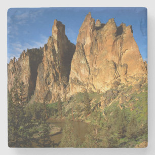 VS, Oregon, Granite Cliffs bij Smith Rock State Stenen Onderzetter