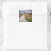 VS, Oregon, Mitchell, Pathway between Painted Vierkante Sticker (Tas)