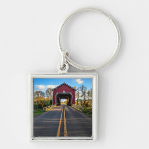 VS, Oregon, Scio, Shimanek Bridge 2 Sleutelhanger