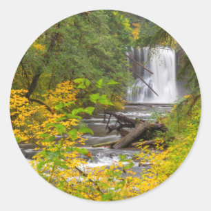 VS, Oregon, Silver Falls State Park 2 Ronde Sticker