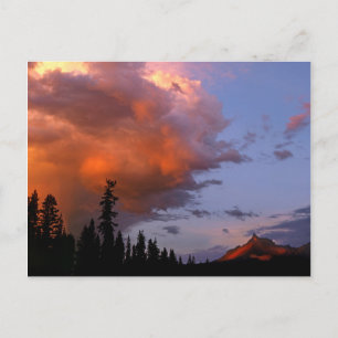 VS, Oregon, Umpqua National Forest. Storm 2 Briefkaart