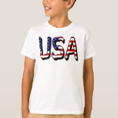 VS overlay op US Flag bcnt T-shirt (Voorkant)