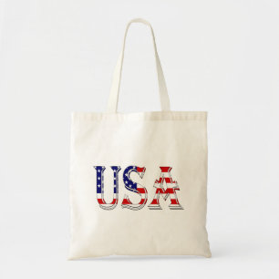 VS overlay op US Flag btcnt Tote Bag