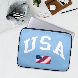 VS Patriotische Onafhankelijkheidsdag Amerikaanse Laptop Sleeve