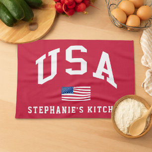 VS Patriotische Onafhankelijkheidsdag Amerikaanse Theedoek