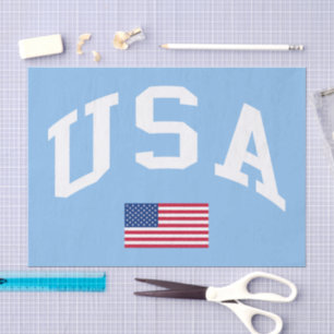 VS Patriotische Onafhankelijkheidsdag Amerikaanse Tissuepapier