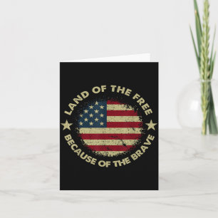 VS Patriottische Amerikaanse Vlag 4 juli Kaart
