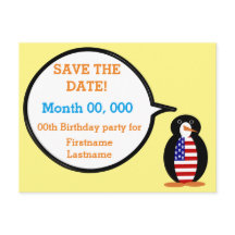 VS Praten Ms. Penguin Gepersonaliseerd