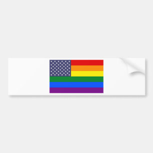 VS Pride Flag Bumpersticker