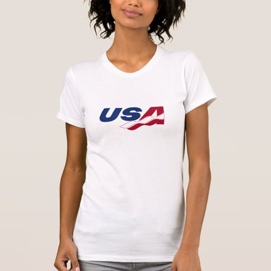 VS Racquetball Dames Tee Shirt (Voorkant)