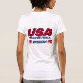 VS Racquetball Dames Tee Shirt (Achterkant)