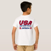 VS Racquetball Kinder Tee Shirt (Achterkant volledig)