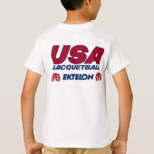 VS Racquetball Kinder Tee Shirt (Achterkant)