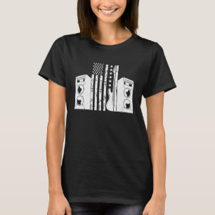 VS Rocker Guitar Retro Drum Groovy Mannen W T-shirt