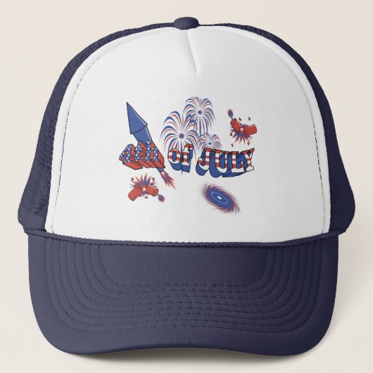 VS-Rocket op 4 juli Trucker Pet (Voorkant)