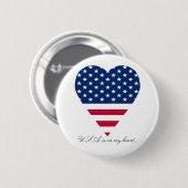 VS RONDE BUTTON 5,7 CM (Voorkant /achterkant)