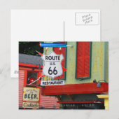 VS Route 66 Briefkaart (Voorkant / Achterkant)