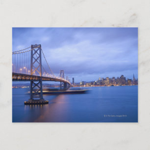 VS, San Francisco, City skyline met Golden 2 Briefkaart