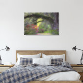 VS, South Carolina, Magnolia Gardens. Canvas Afdruk (Insitu (Slaapkamer))