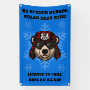 VS SPYDER RYDERS - IJsbeer Ryde Banner3 Spandoek