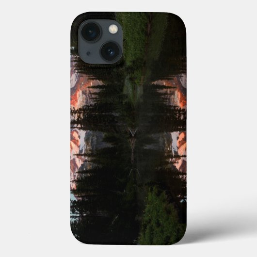 VS, staat Washington. Mt. Rainier Reflected Case-Mate iPhone Case (Achterkant)