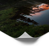 VS, staat Washington. Mt. Rainier Reflected Poster (Hoek)