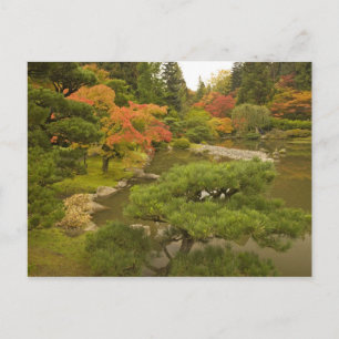 VS, staat Washington, Seattle. Japans Briefkaart