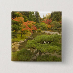 VS, staat Washington, Seattle. Japans Vierkante Button 5,1 Cm
