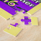 VS sterker samen Abstracte kunst Print Legpuzzel (Zijkant)