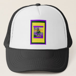 VS sterker samen Abstracte kunst Print Trucker Pet