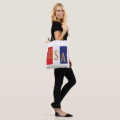 VS Streepjes Decor Draagtas (Op model)